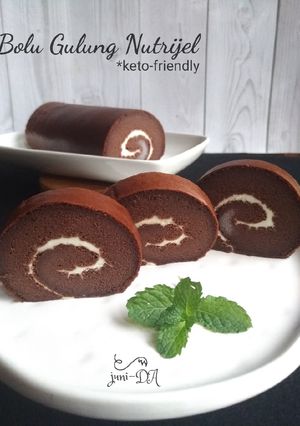 Foto resep Bolu Gulung Nutrijel#keto-friendly