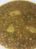 Lentejas con hinojos silvestres