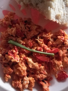 A picture of Scrambled eggs.