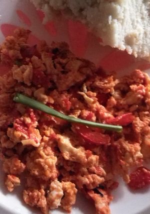 A picture of Scrambled eggs.