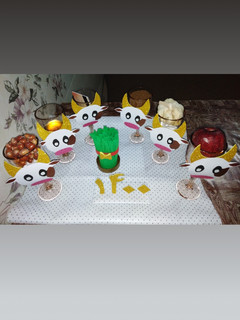 عکسی از دستور سفره هفت سین
