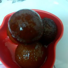 Bread gulabjamun A picture of Bread gulabjamun.