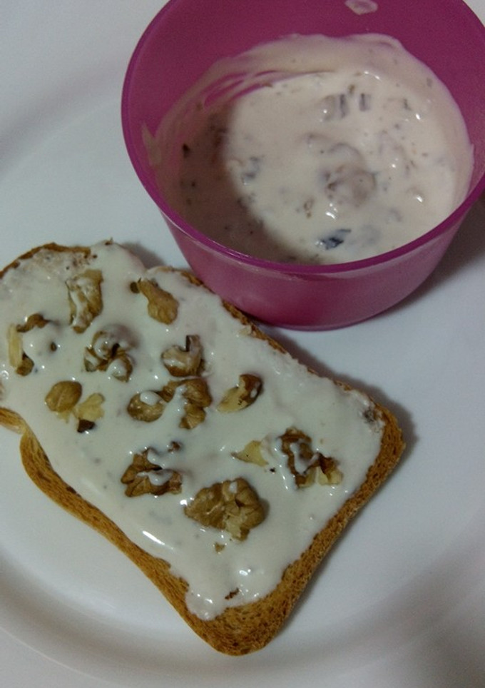 Una foto de Paté de queso y nueces