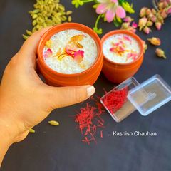 A picture of Mawa Lassi Delicious Drink.