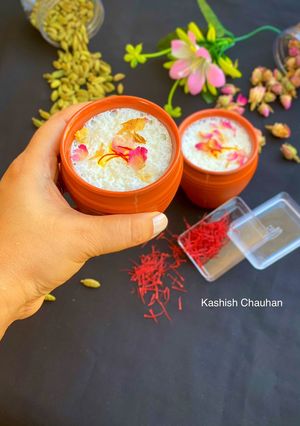 A picture of Mawa Lassi Delicious Drink.