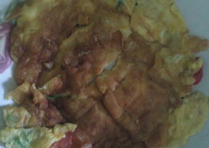 Telur dadar (omelette)