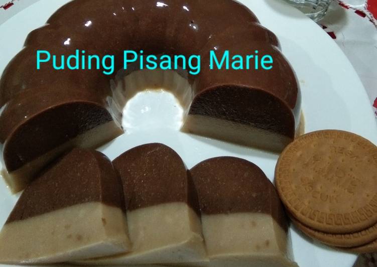 Puding Pisang Marie
