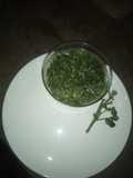 Creamed local vegetable