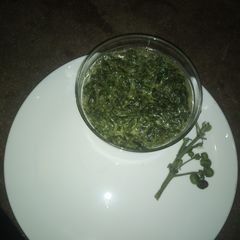 A picture of Creamed local vegetable.
