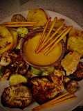 Grilled Vegetables and Chicken
