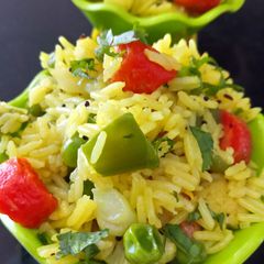 A picture of Vegetable Pulao.