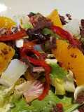 Ensalada de bacalao y naranja