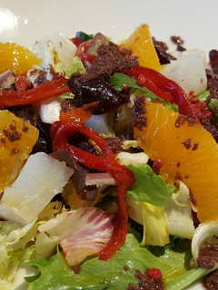 Una foto de Ensalada de bacalao y naranja