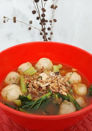 Foto resep Baso aci no terigu kuah kaldu sayur