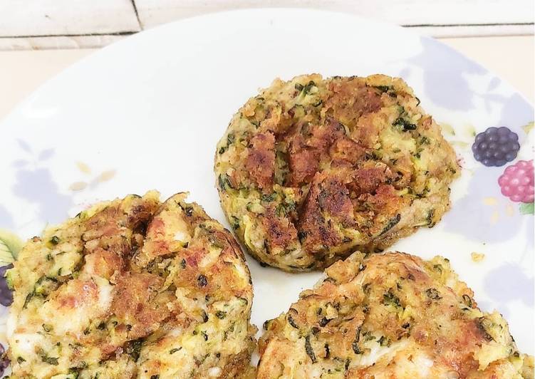 Hamburger di zucchine al forno