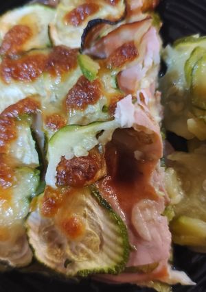 A picture of 87🧑🏻🍳Zucchini Lasagna.