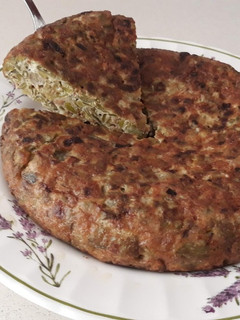 Una foto de Tortilla de habas