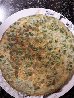 Una foto de Tortilla de espárragos trigueros