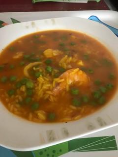 Una foto de Arroz caldoso a mi manera