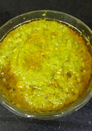 A picture of Mirchi Kuchla.