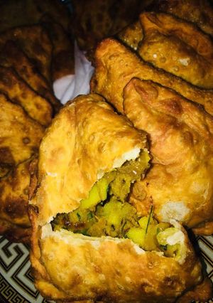 صورة لوصفة سمبوسه هنديه 🤤🤤