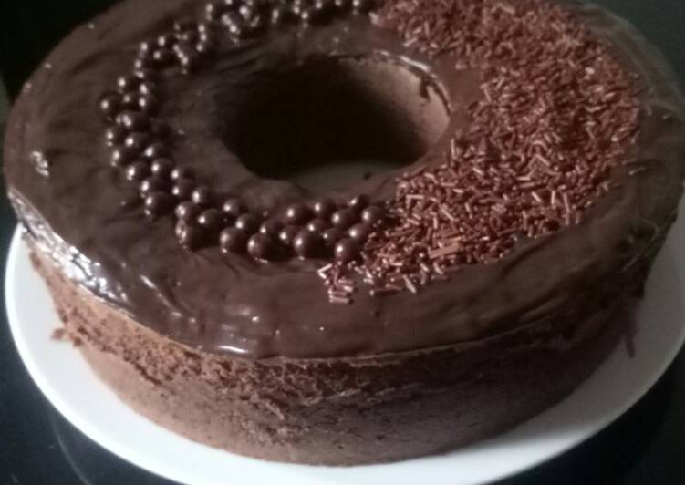 Bagaimana Membuat Triple Chocolate Cake, Sempurna