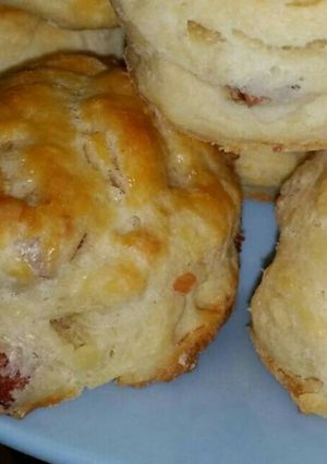 Una foto de Scones de salame