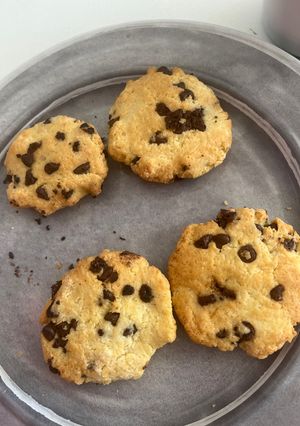 Una foto de Galletitas saludables en freidora de aire