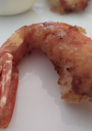 Una foto de 🍤 gambas crujientes