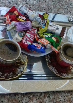 صورة لوصفة قهوه المساء 😄