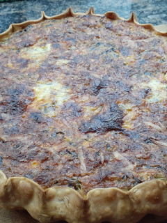 Una foto de 🥧 Tarta de acelga y ricotta 🥧