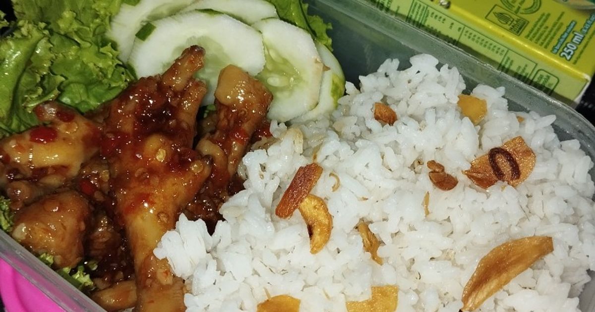 Bekal Anak Sekolah (Ceker Mercon)