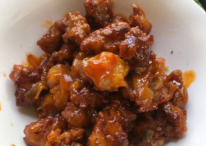 Resep Ayam goreng tepung saos asam manis, Lezat Sekali