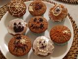 Mákos halloween muffin
