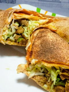 A picture of Beef shawarma.