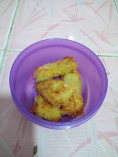 Foto resep MPASI 11m chicken nugget with cheese
