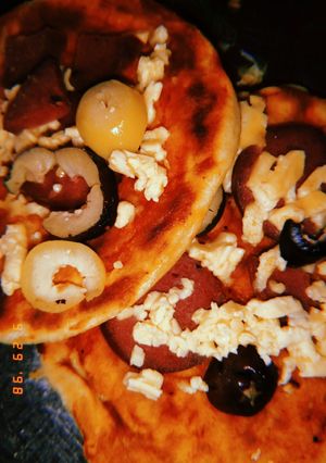 صورة لوصفة بيتزا الطاسة 🍳