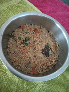வெஜிடபிள் கோதுமை ரவை பிரியாணி செய்முறை முக்கிய புகைப்படம்