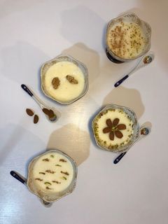 عکسی از دستور فرنی نارگیلی (coconut porridge)