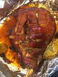 Cuarto de cerdo al horno