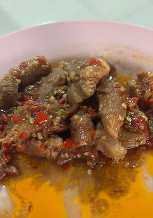รูปของ 🍛 หมูผัดพริกเผา ฉ่ำๆ
