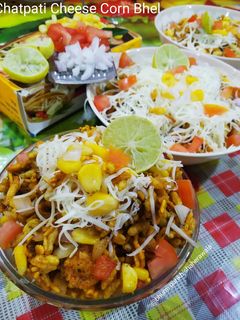 ચીઝ કોર્ન નમકીન ભેળ (Cheese Corn Namkeen Bhel Recipe In Gujarati) રેસીપી મુખ્ય ફોટો