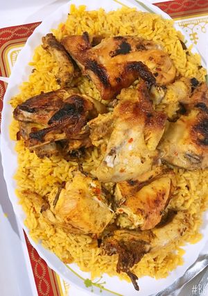 صورة لوصفة مندي بالفراخ 🤤❤️