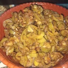 Parwal ki dry sabzi A picture of Parwal ki dry sabzi.