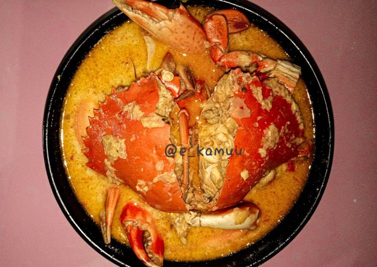 Resep Gurih Kepiting Kuah Kare