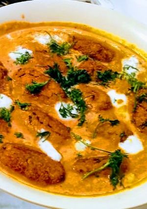 A picture of Malai Kofta.