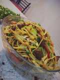 Soyayyar Italian pasta Mai carrot da parsley
