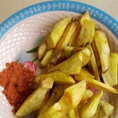 A picture of Fried sweet potatoes.