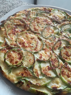 Una foto de Tortilla de Zapallo Italiano/ Método Grez