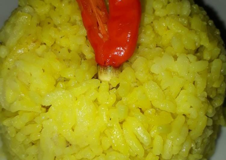 022. Nasi kuning rumahan sederhana dan mudah